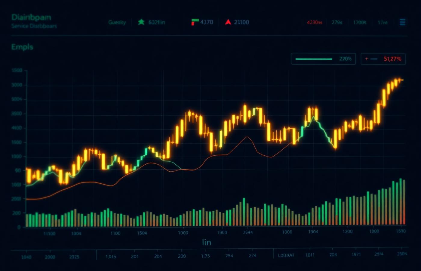 Live market data visualisation